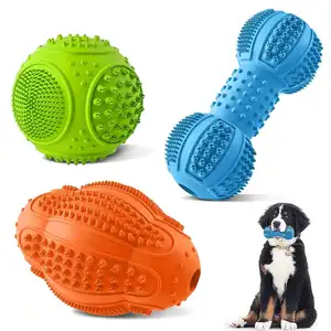 2024 Set Pet Toys to play with the dog best popular Interactive bite Pet Dog Chewing Toy Ball