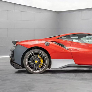 Para Ferrari <span class=keywords><strong>488</strong></span> GTB Upgrade <span class=keywords><strong>Spider</strong></span> con buen <span class=keywords><strong>precio</strong></span> PP Body Kit parachoques delantero capó parachoques trasero falda lateral Spoiler rejillas de ventilación - Product Image 5