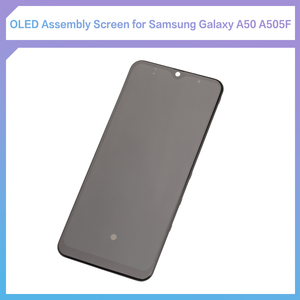 จอสัมผัส OLED แบบดั้งเดิมประกอบได้เต็มรูปแบบพร้อมกรอบสำหรับ Samsung Galaxy A50 <span class=keywords><strong>A505F</strong></span> - Product Image 4