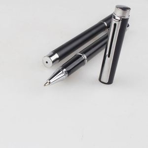 Promotional Black Slim Metal Hotel Gel <b>Pen</b> With Custom Laser Logo Advertising for Office Stationery - Product Image 4