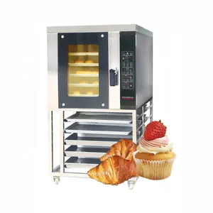 Oven 5 lapis dek tunggal elektrik kualitas terbaik untuk Oven panggang Industri roti