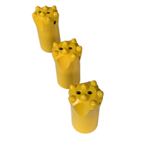 Forets de forage de roche de haute qualité, boutons de forage coniques de 7 degrés, 32MM-42MM, en acier au carbone forgé, outil de forage