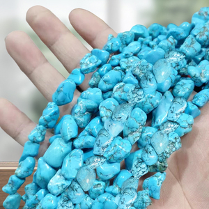 Good Quality Natural Blue <strong>Turquoise</strong> Rough Stone Beautiful DIY Loose Gemstone for New Year <strong>Jewelry</strong> Wholesale - Product Image 1