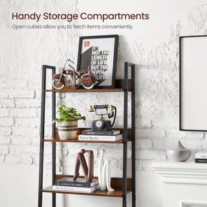 Büromöbel Einfaches Bücherregal Modernes 5-stufiges Leiter regal Bücherregal Bücherregal aus Stahl - Product Image 3