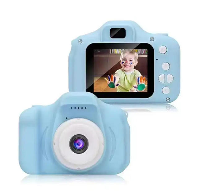 Games Music Dual Lens Camera Selfie Video Recorder Kids Camera, Outdoor Play Digital Kids Camera