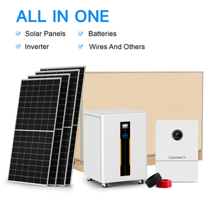 Sistema de Energía Solar Híbrido para el Hogar de 15Kw 20Kw, Fuera de la Red, con Batería de Litio de 50kwh, Conjunto Completo de Instalación - Product Image 2