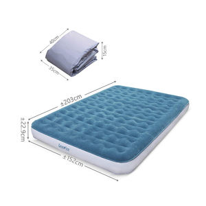 Matelas Gonflable Double Couche en PVC Pliable pour <span class=keywords><strong>Camping</strong></span>, Tapis de Couchage Gonflable, Lit Gonflable pour Enfant - Product Image 6