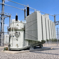 Transformateur de puissance pour usine pétrochimique, transformateur haute tension 50/60Hz 110kV, faible bruit, noyau CRGO, utilisation en réseau chimique