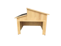 Garage et abri de jardin en bois pliables de luxe modernes pour le rangement de tondeuses robotisées, résistants à la pluie, couleur personnalisable