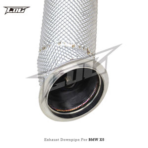 Tubos de escape SUS304 de alto flujo de fábrica, escudo térmico para <span class=keywords><strong>BMW</strong></span> M340i X7 <span class=keywords><strong>40i</strong></span> 540i <span class=keywords><strong>X4</strong></span> <span class=keywords><strong>40i</strong></span> 840i G20 B58 3,0 T, tubo de escape recto - Product Image 6