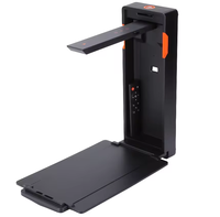Profesional Venta caliente HD Escáner de documentos plegable Cámara Presentador de audio Montaje en pared Visualizador digital