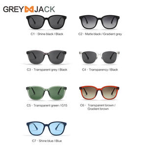 Nouvelles lunettes de soleil polarisées CP, monture en métal noir, unisexe, protection UV400, lunettes de soleil d'extérieur, type 3, lentilles TAC K034 - Product Image 2