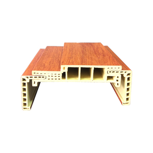 Cina popolare pvc laminato wpc telaio della <span class=keywords><strong>porta</strong></span> <span class=keywords><strong>stipite</strong></span> Della <span class=keywords><strong>Porta</strong></span> per WPC <span class=keywords><strong>Porta</strong></span> IN PVC - Product Image 4