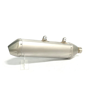 Silencieux d'échappement en acier inoxydable FE250 FE350 pour Husqvarna Dirt Bike 2017 ~ 2019 - Product Image 1