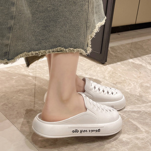 Zapatillas de mujer al por mayor, zapatos Mary Jane estilo para caminar con correa, Sandalias planas de barbecho retro, zapatos de jardín para mujer y mujer - Product Image 6