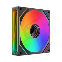 Ventilateur de refroidissement PC Prism 6Pro 12 cm 12 V 3/4 broches PWM ultra-silencieux à roulement fluide 64 CFM noir/blanc – Ventes Fabricant