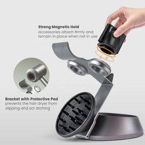 Support de <span class=keywords><strong>cheveux</strong></span> en métal HAB-10 pour <span class=keywords><strong>Dyson</strong></span> Supersonic support de sèche-<span class=keywords><strong>cheveux</strong></span> cintre support de rangement organisateur - Product Image 3