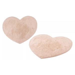 เจน ไลน์ - พรมเช็ดเท้ารูปหัวใจสีครีม - Product Image 1