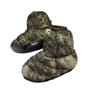 Chaussons d'hiver en duvet d'oie ultralégers Chaussons d'extérieur d'intérieur Chaussons chauds et souples pour hommes et femmes avec sac de rangement - Product Image 2