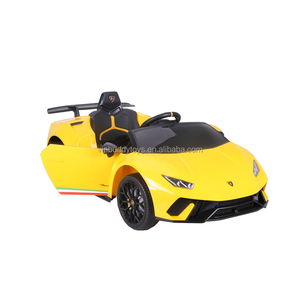 VIP BUDDY Luxury Cool license <span class=keywords><strong>Lamborghini</strong></span> Ride On Car Kids Cars Electric Ride On 12v con telecomando - Product Image 6
