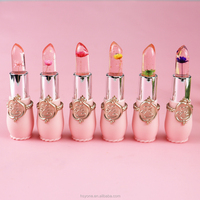 Nouveau rouge à lèvres de marque privée ombre à paupières gelée de fruits maquillage cosmétique végétalien gelée + cristal + rouge à lèvres