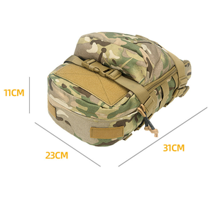 DF 2L - Chaleco Táctico de Nailon 1000D Impermeable de Alta Calidad para Exteriores, Bolsa Molle, Mochila Pequeña - Product Image 6