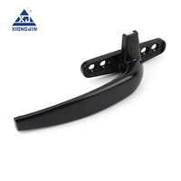 Manija de Cerradura de Embutir Moderna de Aleación de Aluminio para Ventanas y Puertas de Apartamentos con Fácil Instalación