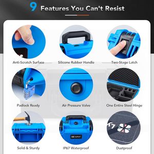 غطاء حماية مقاوم للماء من البولي بروبيلين من Lyku Titan AT200 لـ Avata <span class=keywords><strong>2</strong></span>/Goggles <span class=keywords><strong>3</strong></span>/RC Motion <span class=keywords><strong>3</strong></span>/وحدة تحكم عن بعد FPV <span class=keywords><strong>3</strong></span> يدعم 7 - Product Image 5