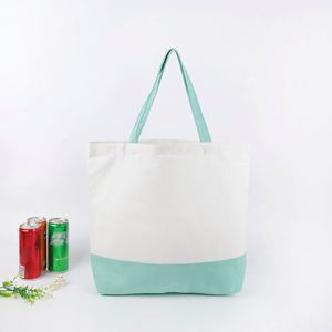 Sac en toile de coton lavé, grand format, pliable, personnalisé, imprimé, recyclable, pour le shopping, les voyages et les pique-niques - Product Image 3