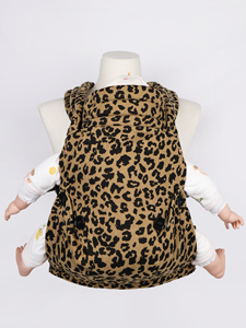 Marsupio Ergonomico per Neonati in Cotone con Stampa Leopardata, Porta Bebè Frontale e Posteriore, Fornitore di Fabbrica - Product Image 5