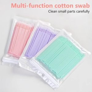 Dental Microbrush Applicator Micro Applicator Brushes Cotton Swab Sticks Soft Tip Beauty Tool for Lash Liner Makeup Care - Product Image 3