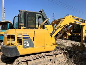 Hot bán Nhật Bản xây dựng KOMATSU pc56 sử dụng 5t nhỏ được sử dụng bánh xích máy xúc, KOMATSU PC 56 30 35 40 50 60 sử dụng máy móc - Product Image 3