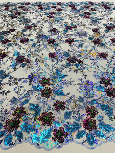 Vendita calda maglia francese in pizzo abito <span class=keywords><strong>da</strong></span> sposa <span class=keywords><strong>da</strong></span> sposa con Tessuto <span class=keywords><strong>da</strong></span> ricamo <span class=keywords><strong>di</strong></span> paillettes africano Senegal Tessuto glitterato - Product Image 3