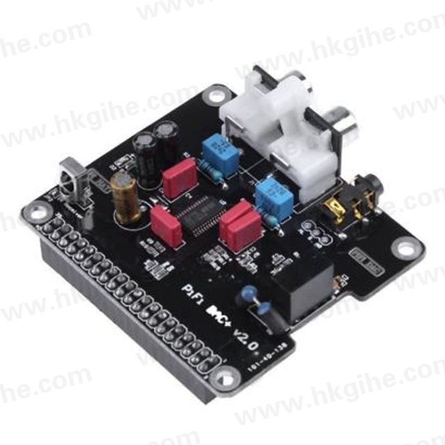 Hot Sales PCM5122 Cards Hifi DAC Audio Sound Card Module Board I2S+Led Indicator for Raspberry Pi 2 B in stock