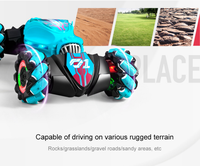Nouvelle voiture télécommandée tout-terrain transformable et capteur de mouvements pour enfants, avec transmission intégrale, pour cascades et drifts