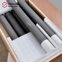 Tuyaux en carbure de silicium céramique résistants à l'usure, excellents pour l'industrie minière, produits réfractaires, découpe et moulage sur mesure disponibles