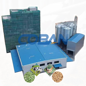 Chaîne de production complète de granulés d'aliments pour volailles (8-10 T/h) – Conception de machine de traitement des aliments pour animaux pour projet clé en main agricole - Product Image 1