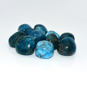 Pietre preziose all'ingrosso 20-30mm <span class=keywords><strong>Apatite</strong></span> burattate per la decorazione - Product Image 5