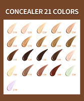 Échantillon gratuit Correcteur liquide léger personnalisé HD Pro Contrôle de l'huile Fond de teint longue durée Maquillage Crème anti-cernes à couvrance complète
