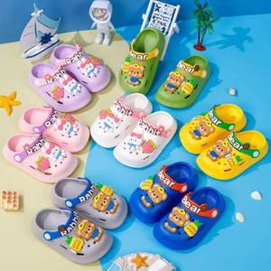 <span class=keywords><strong>Sandalias</strong></span> Infantiles <span class=keywords><strong>de</strong></span> Verano con Punta Cerrada, Antideslizantes, con Dibujos Animados <span class=keywords><strong>de</strong></span> Conejo y Oso, <span class=keywords><strong>para</strong></span> Niñas y Niños, <span class=keywords><strong>para</strong></span> el Hogar y el <span class=keywords><strong>Baño</strong></span>, con Suela Suave - Product Image 1