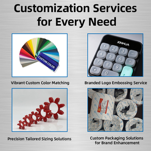 OEM & ODM Không Tiêu Chuẩn Polyurethane Urethane Gắn Ống Lót Mặt Bích Cao Su Polyurethane Ống Lót PU Ống Lót Các Bộ Phận Nhà Máy - Product Image 5