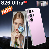 Nuevo Regalo S26 Ultra Steal 5G Monster, 7.3 Pulgadas, 8000 mAh, 16 GB, 1 TB, Android, Oferta Económica, Sellado, Star Wide, Sin Bloqueo, OTG, CE