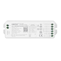 Contrôleur LED intelligent Miboxer LS2 DC12 24V 36V 48V 5 en 1 pour la gradation CCT/RGB/RGBW/RGB CCT des bandes LED