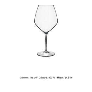 Decantador Luigi Bormioli Atelier Barolo 80 cl H 24.2 cm Ø 11.5 cm - Product Image 3