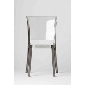 เก้าอี้โพลีคาร์บอเนตใสใสมีแท่นวาง18ชิ้นสำหรับห้องนั่งเล่นรุ่น7H8_bncl ตัวเลือกควัน - Product Image 3