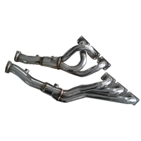Collecteur d'échappement RACING en acier inoxydable poli, soudé TIG, à haut débit, pour moteur BMW M54-E46 modifié pour la performance