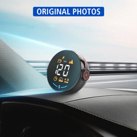 Compteur d'inclinaison affichage tête haute voiture compteur de vitesse numérique pente OBD2 GPS double système compteur d'inclinaison affichage compteur jauge voiture HUD affichage