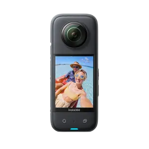 Insta360 X3 - Waterproof 360 Action Camera New Waterproof Camera Go Pro 11 Mini Waterproof Security of Outdoor Video Camera 180g