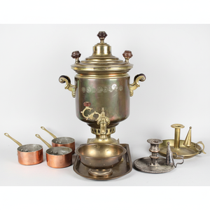 Latón tradicional Kahmiri Tetera Urna de café Loubat Cobre 5 Lt Urna Imperial Rusa Martillo de latón turco Samovar al por mayor - Product Image 1