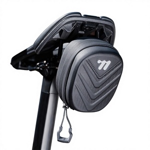 Bolsa de Sillín de Bicicleta Rígida, Impermeable, Resistente a Impactos, para Almacenamiento de Viaje, Portátil, para Uso en Exteriores - Product Image 3